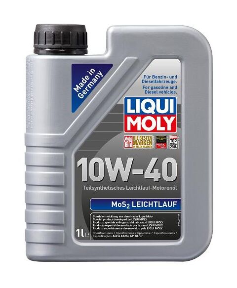 Liqui Moly MoS2 Leichtlauf SAE 10W40 1Lit. polusintetičko motorno ulje