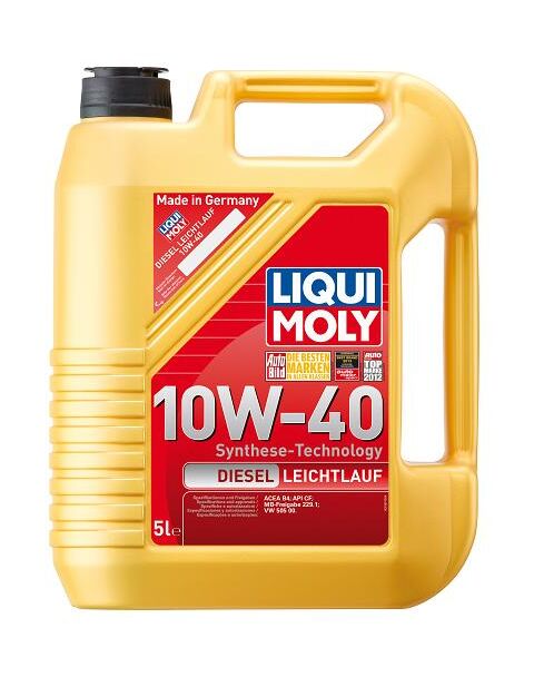 Liqui Moly Diesel Leichtlauf SAE 10W40 5Lit. polusintetičko motorno ulje