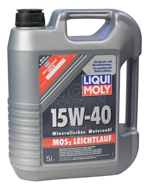 Liqui Moly MoS2 Leichtlauf SAE 15W40 5Lit. mineralno motorno ulje