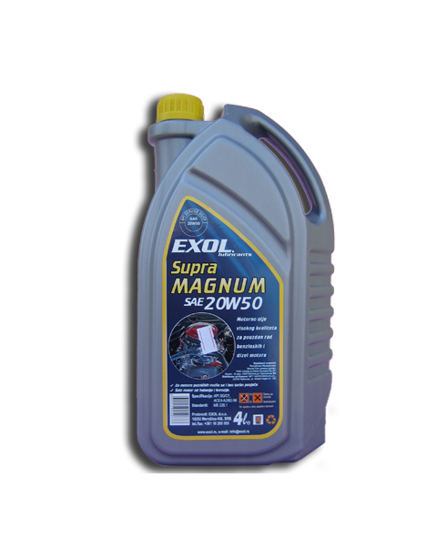 Exol Supra Magnum SAE 20W50  4Lit.