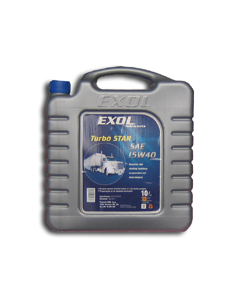 Exol Turbo Star SAE 15W40  10Lit.