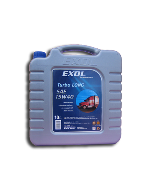 Exol Turbo Long SHPD SAE 15W40  10Lit.