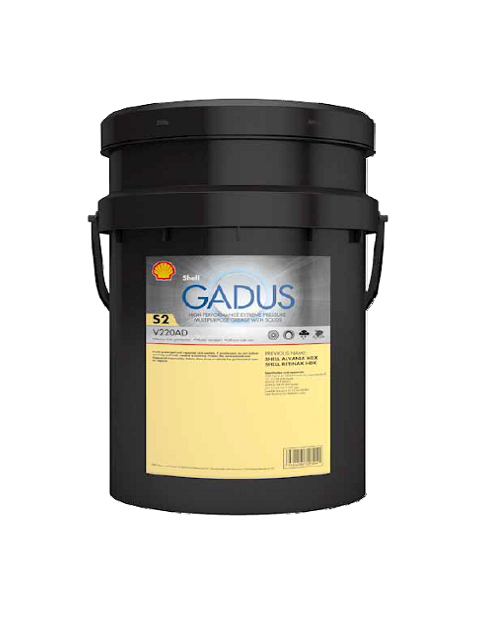 Shell Gadus S2 V 220 AD 2 18kg. Litijumova EP mast sa dodatkom MoS2