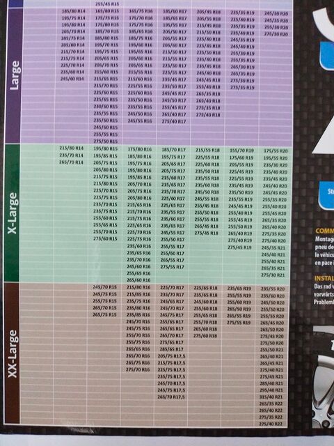 Matte auto čarape za sneg