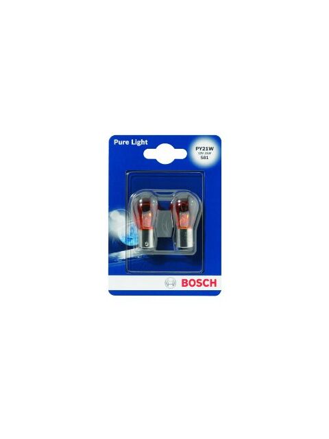 Bosch auto sijalica Pure Light 12V PY21W Blister