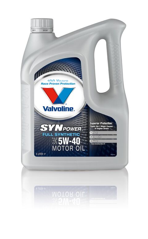 Valvoline SynPower 5W40  sintetičko motorno ulje 4Lit