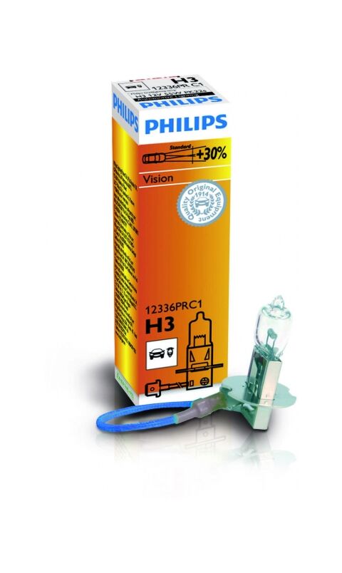 Philips 12V H3 55W +30% Vision
