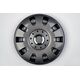 Ratkapne 13" DGH-13-005 grafit sa hrom prstenom set 4 komada Ratkapne 13" DGH-13-005 grafit sa hrom prstenom set 4 komada